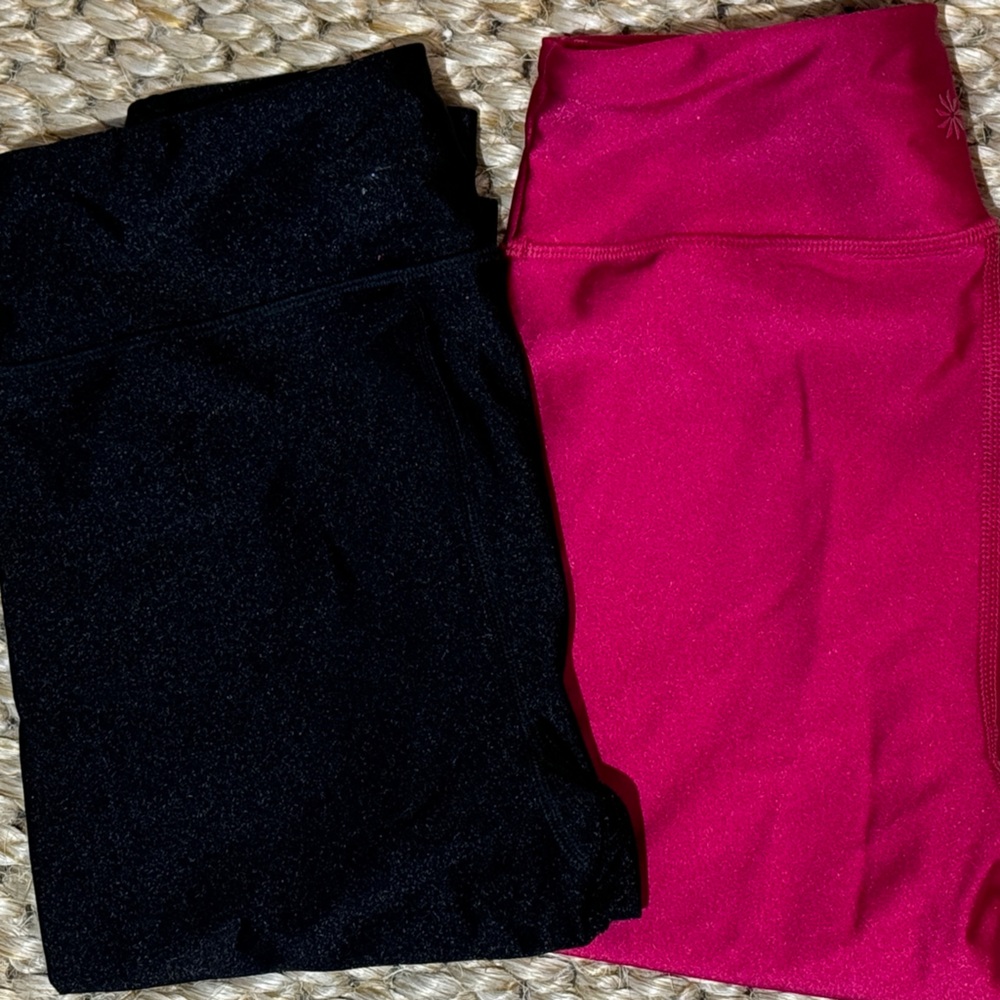 Athleta Girl Shimmer Leggings- Large 12